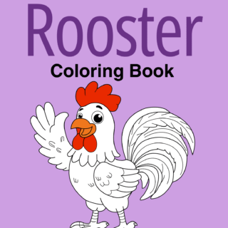 Rooster Coloring Book