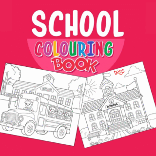 School Coloring Book