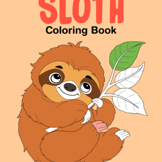 Sloth Coloring Book