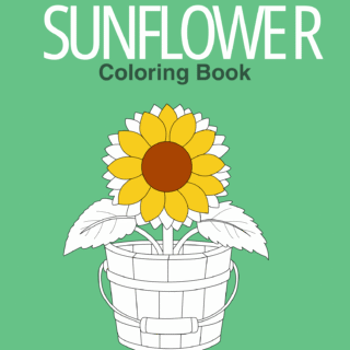 Sunflower Coloring Book