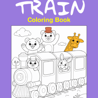 Train Coloring Book