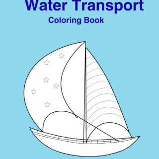 Water Transport Coloring Book