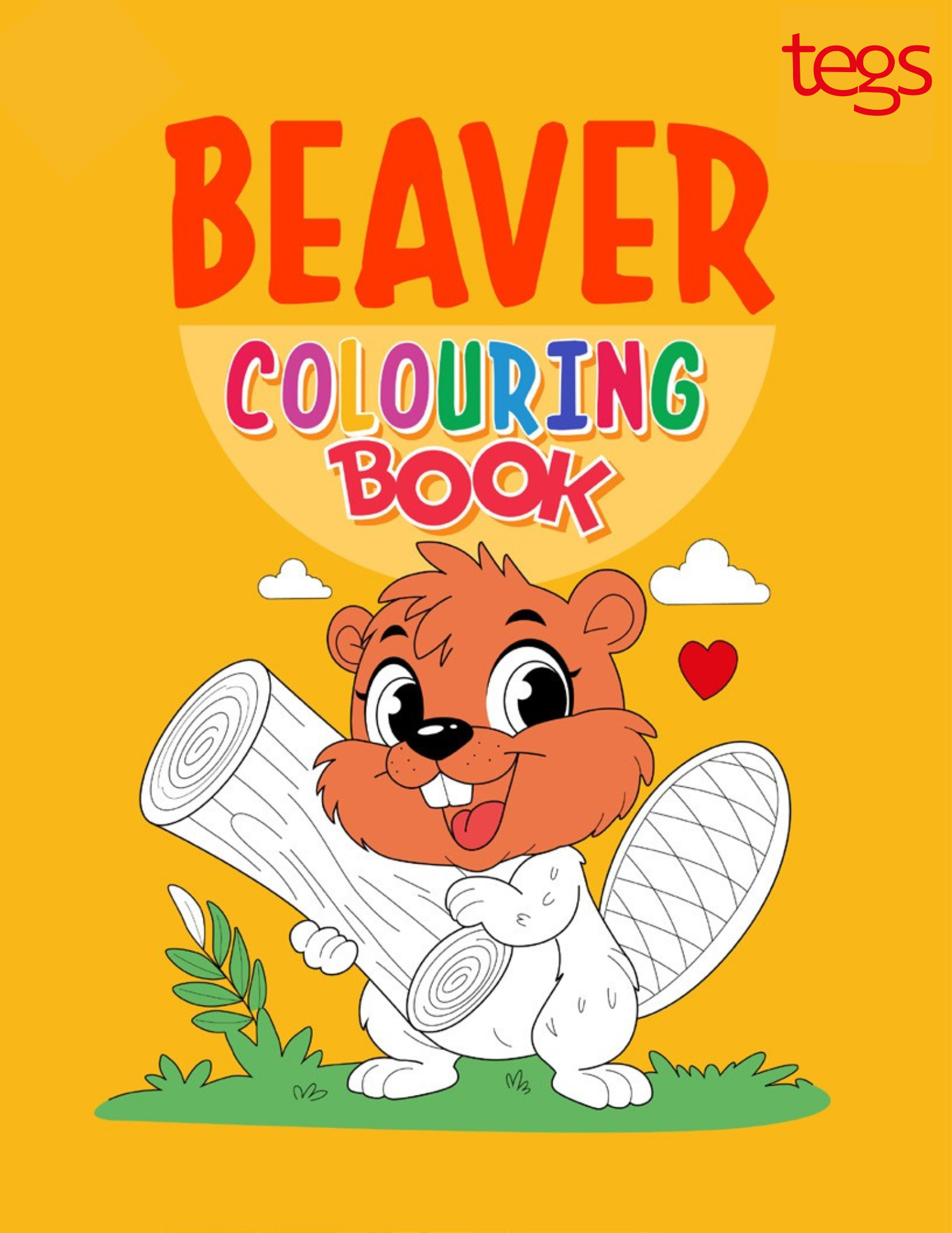 Beaver Coloring Book