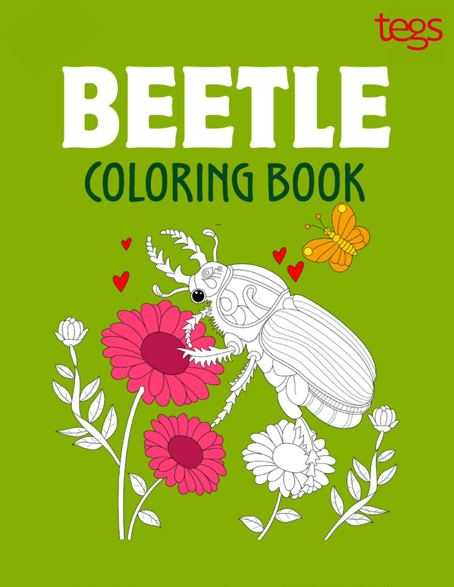 Beetle Coloring Book