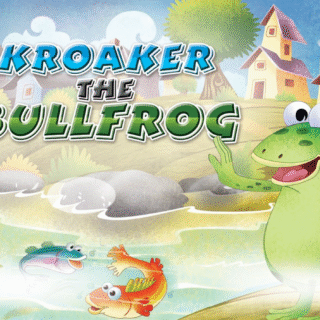KROAKER THE BULLFROG Story Book