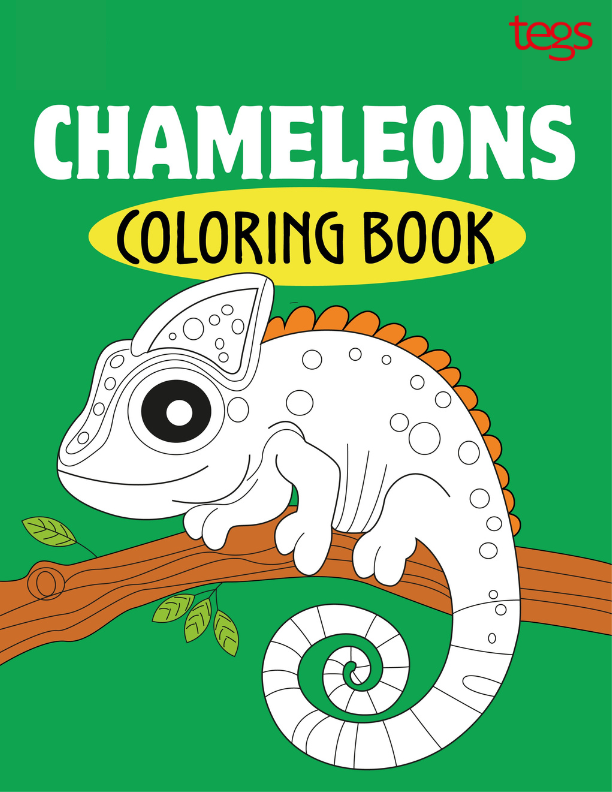 Chameleons Coloring Book