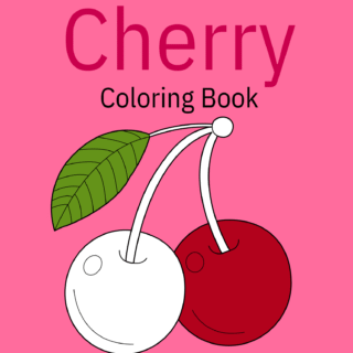 Cherry Coloring Book