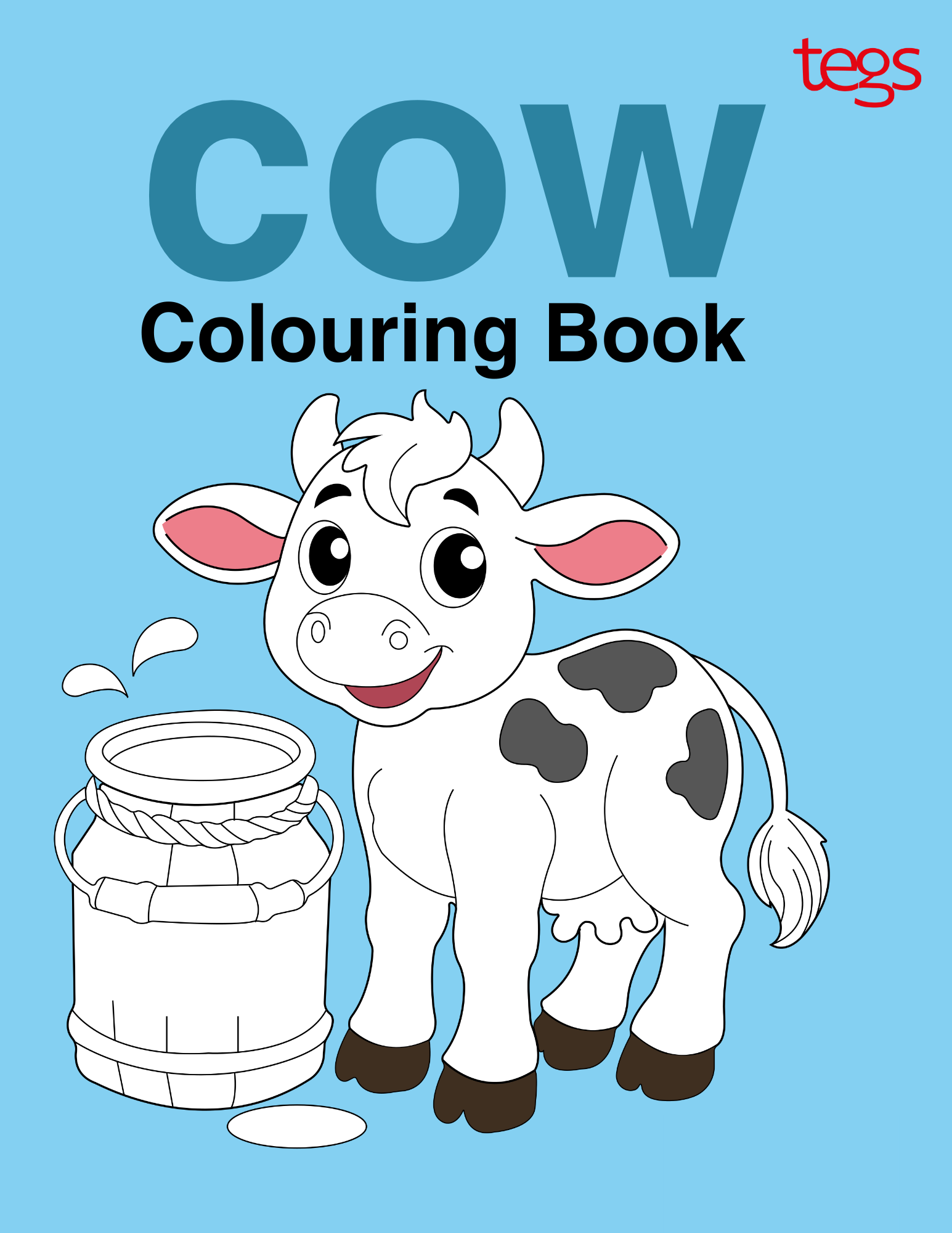 Cow Coloring Book