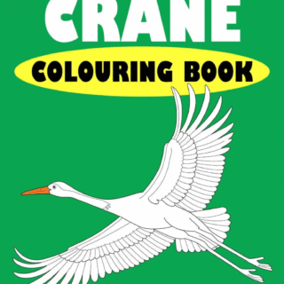 Crane Coloring Book