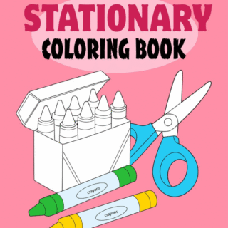 Stationery Coloring Book