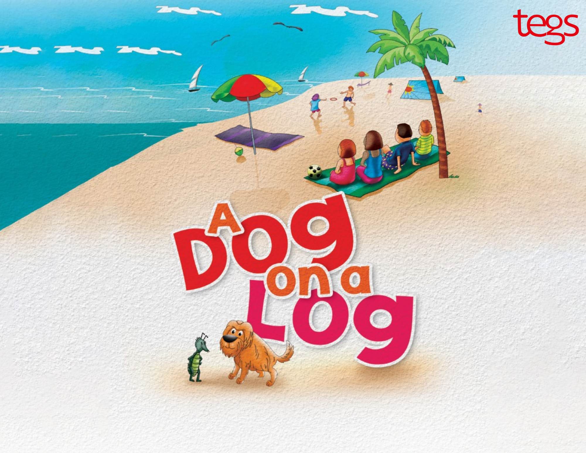 A DOG ON A LOG Story Book