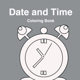 Date and Time Coloring Book