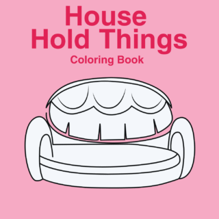 House Hold Things Coloring Book