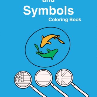 Objects and Symbols Coloring Book