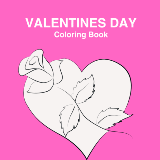 Valentines Day Coloring Book