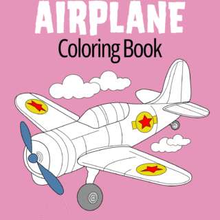 Airplane Coloring Book