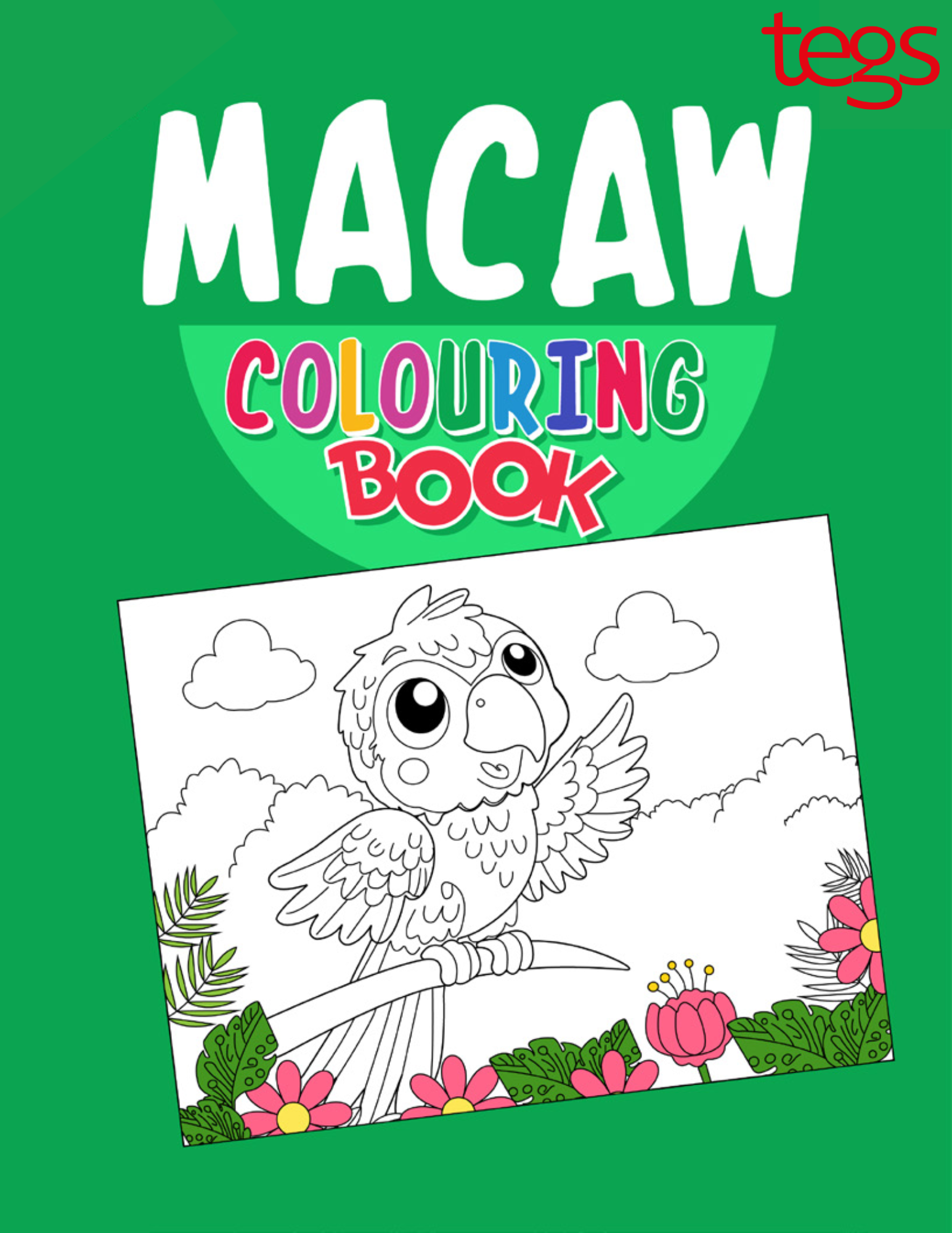 Macaw Coloring Book