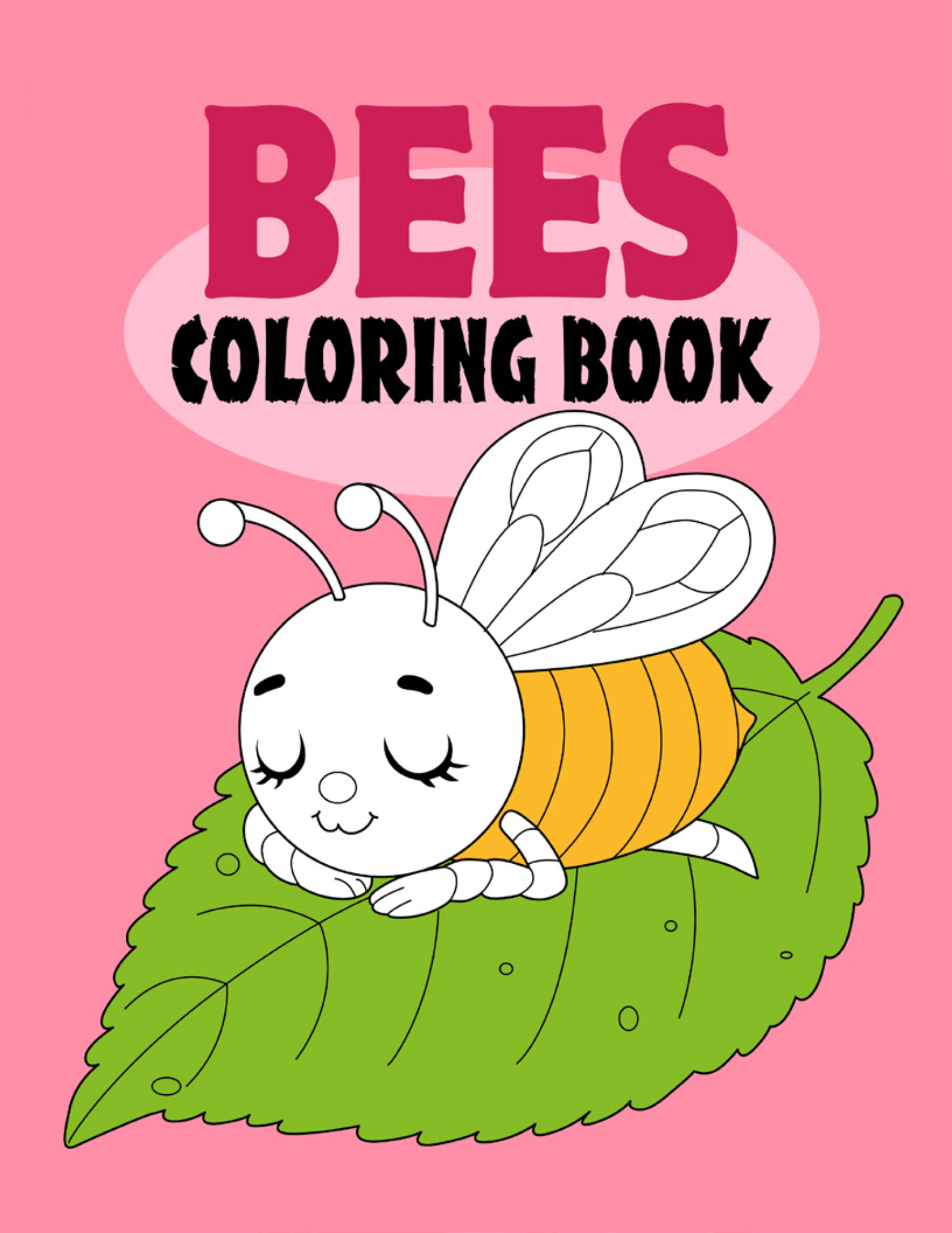Bees Coloring Book