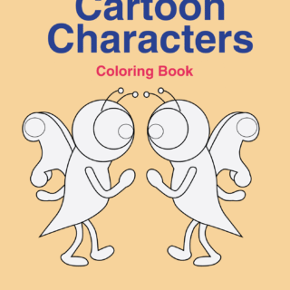 Cartoon Characters Coloring Book