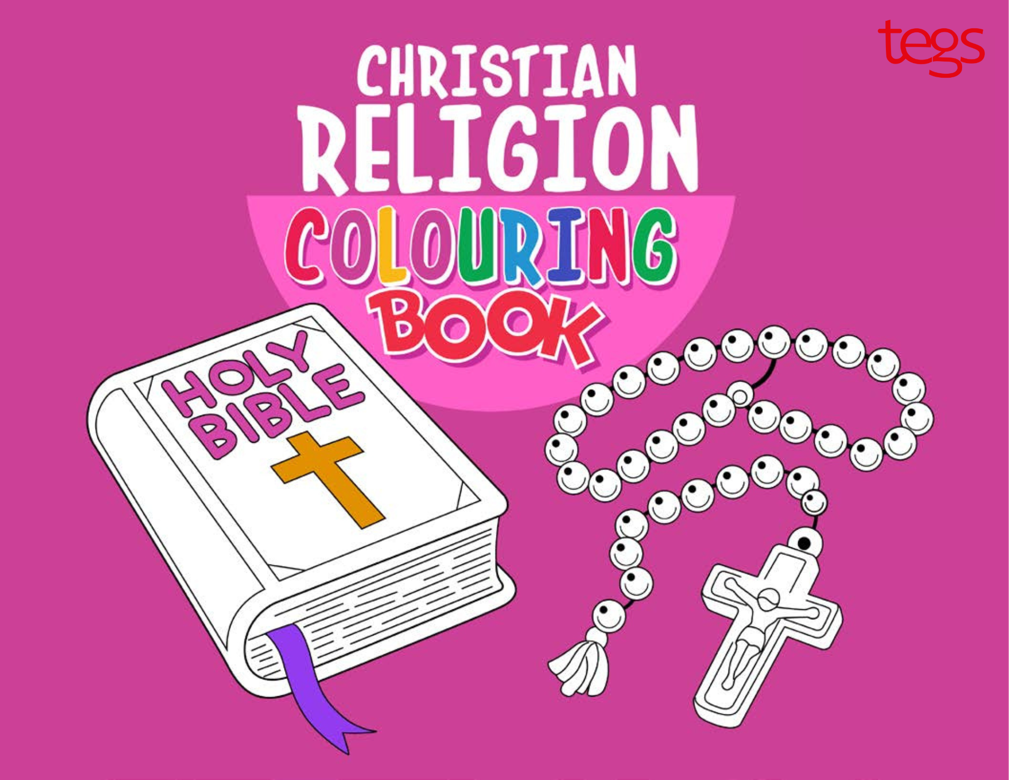 Christian Religion Coloring Book