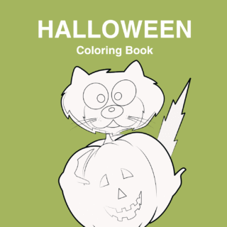 Halloween Colouring Book