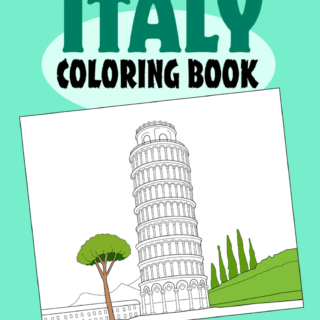Italy Coloring Book