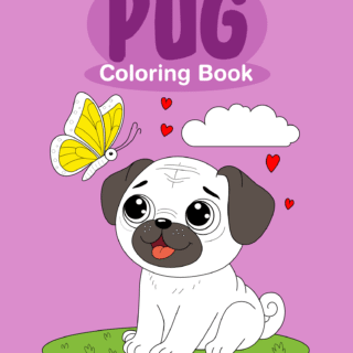 Pug Coloring Book