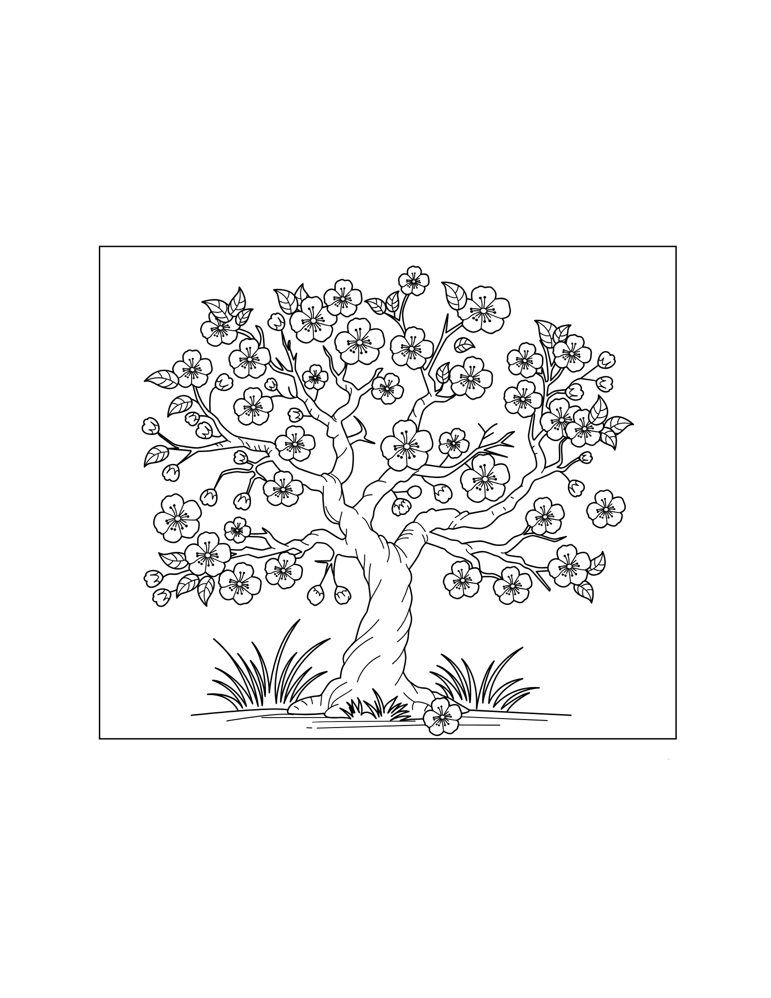 Tree Coloring Book - Image 3