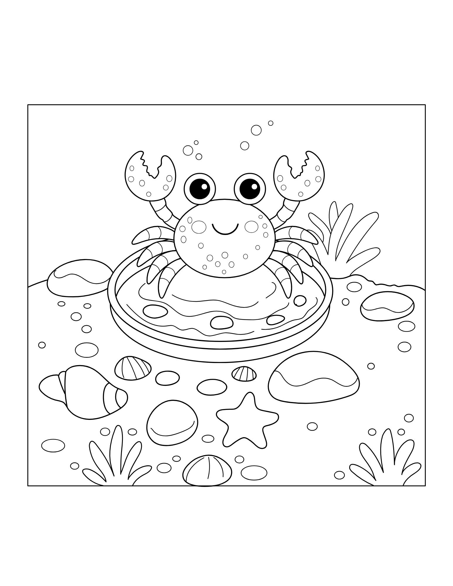 Crab Coloring Book - Image 2