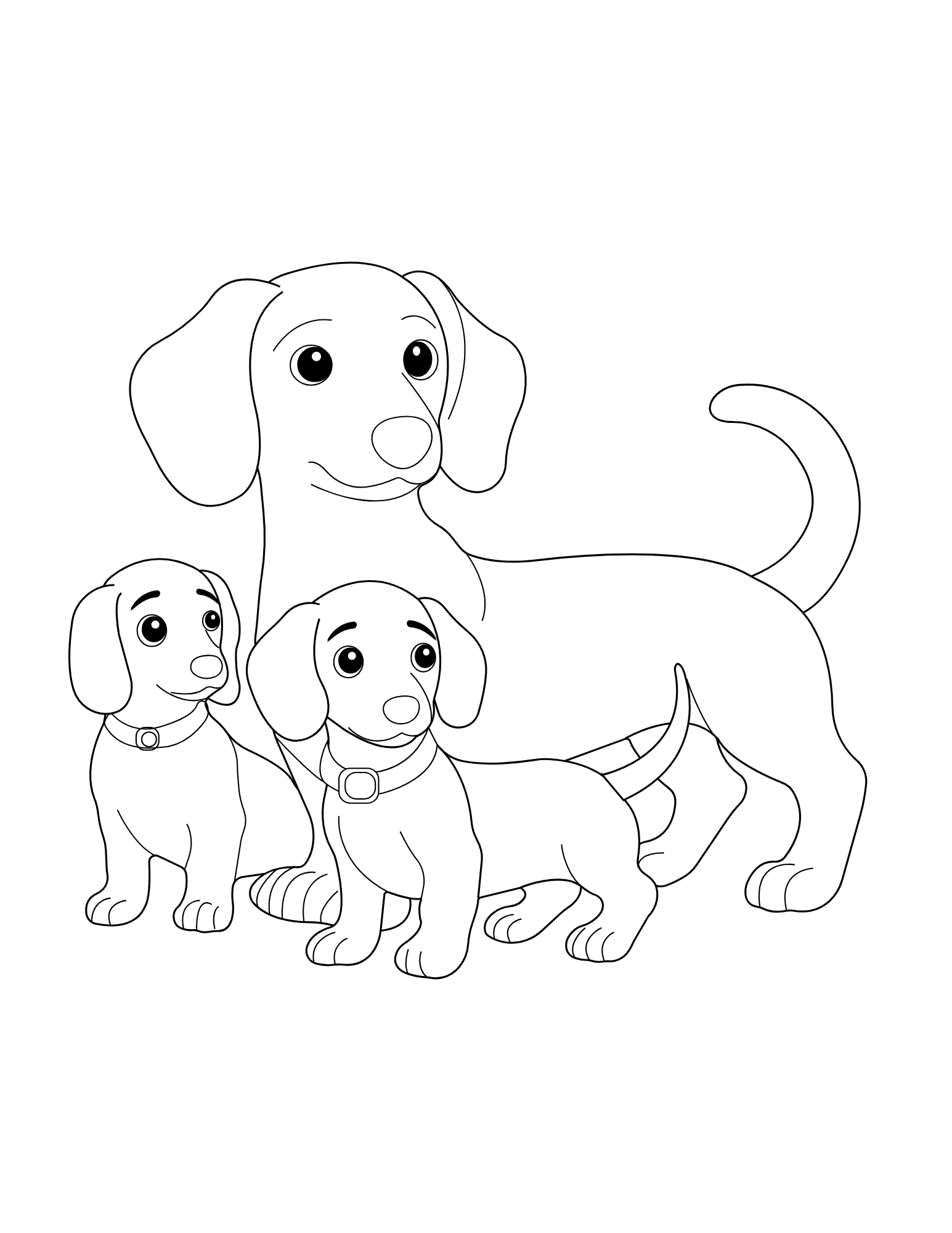 Dachshund Coloring Book - Image 4