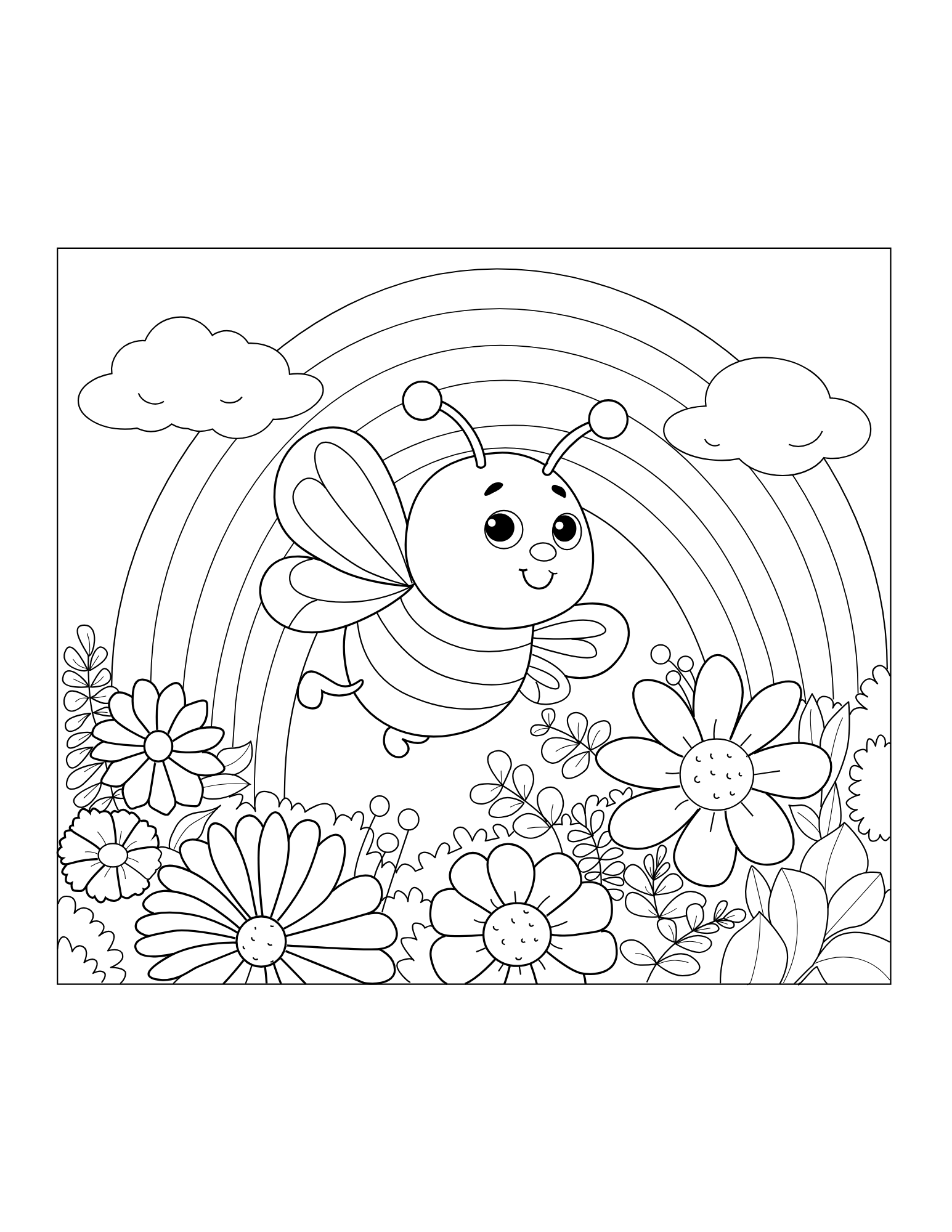 Bees Coloring Book - Image 3