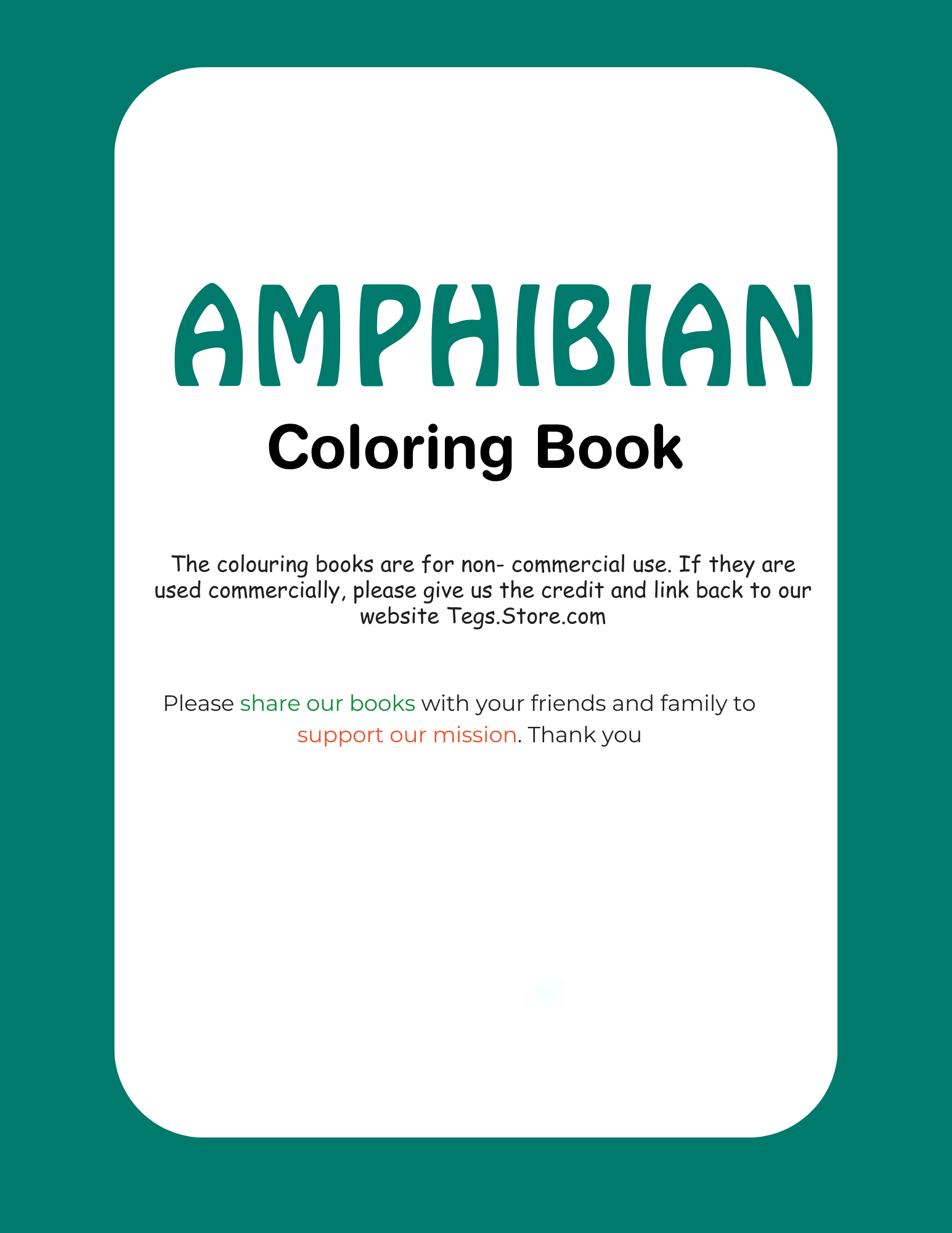 Amphibian Coloring Book - Image 5