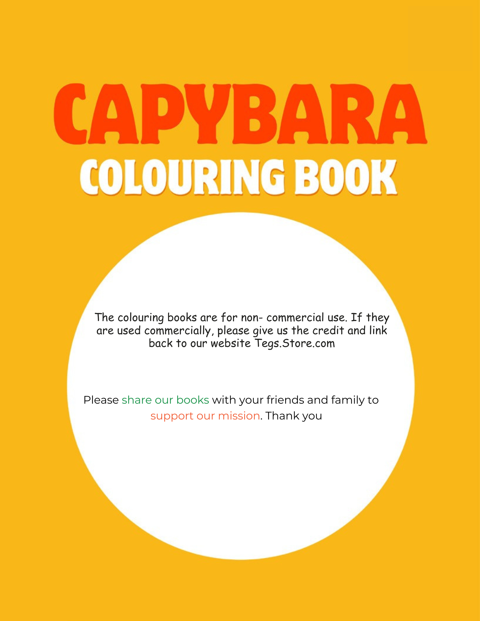 Capybara Coloring Book - Image 5