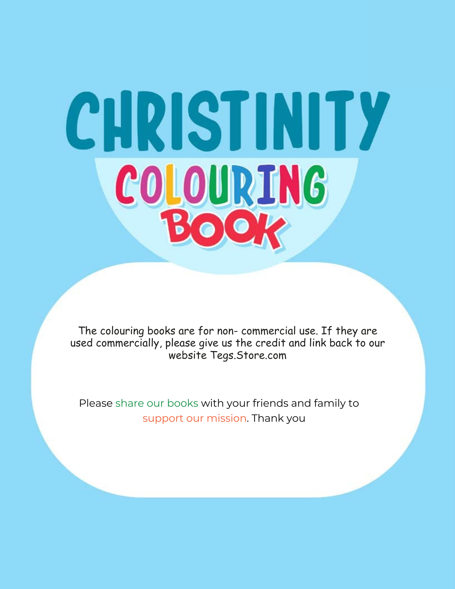 Christianity Coloring Book - Image 5