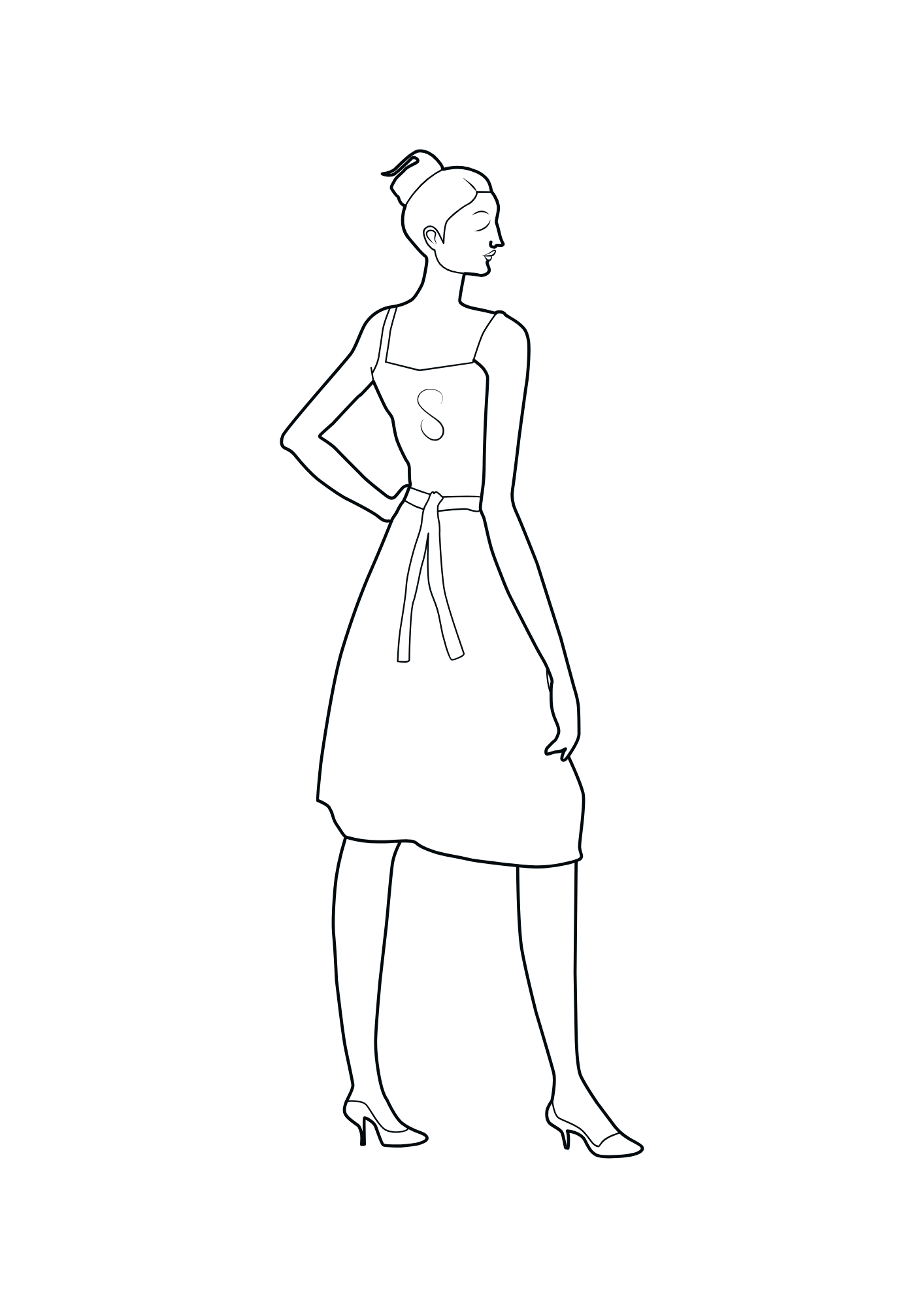 Fashion Coloring Book - Image 4