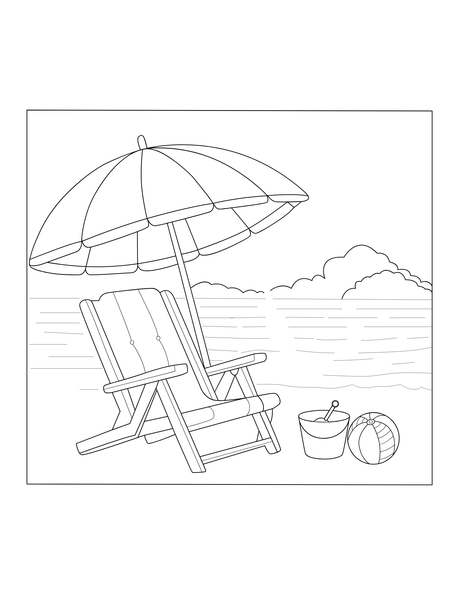 Beach Coloring Book - Image 4