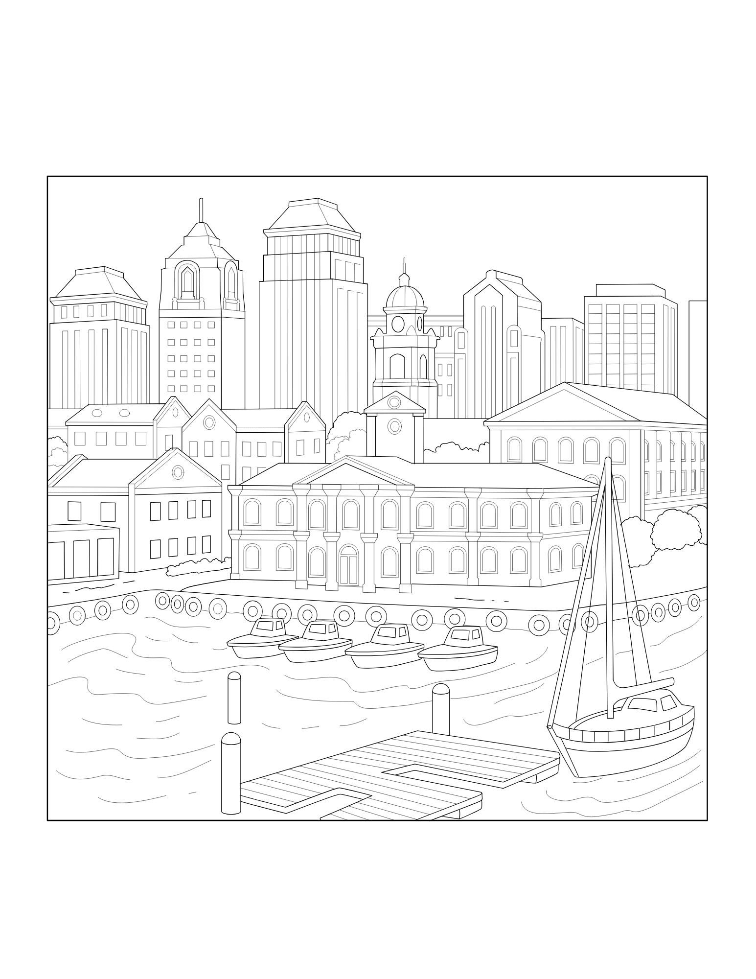 Africa Coloring Book - Image 4