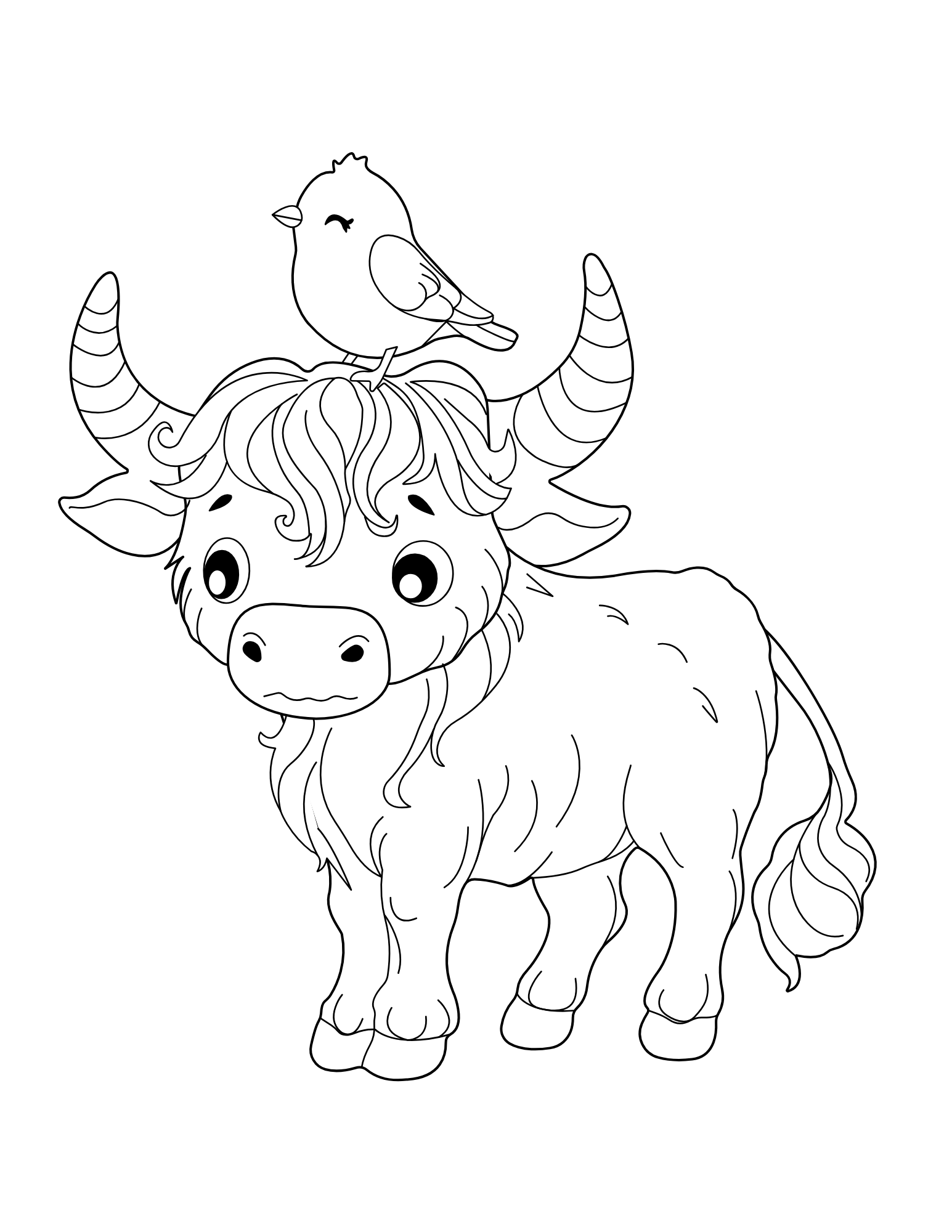 Bull Coloring Book - Image 4