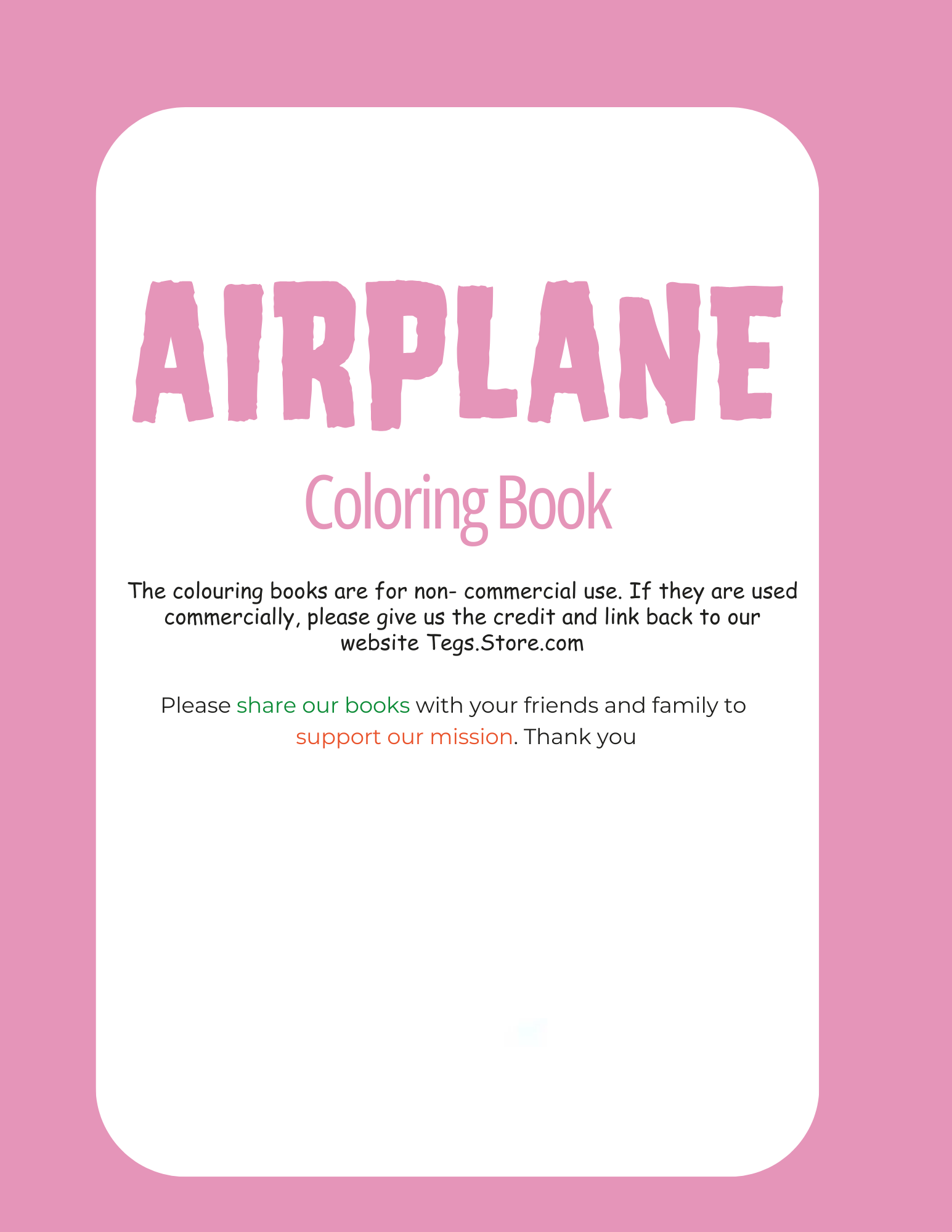 Airplane Coloring Book - Image 5