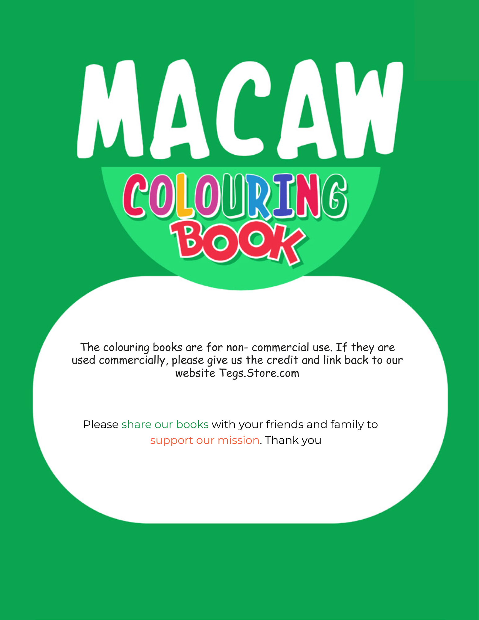 Macaw Coloring Book - Image 5