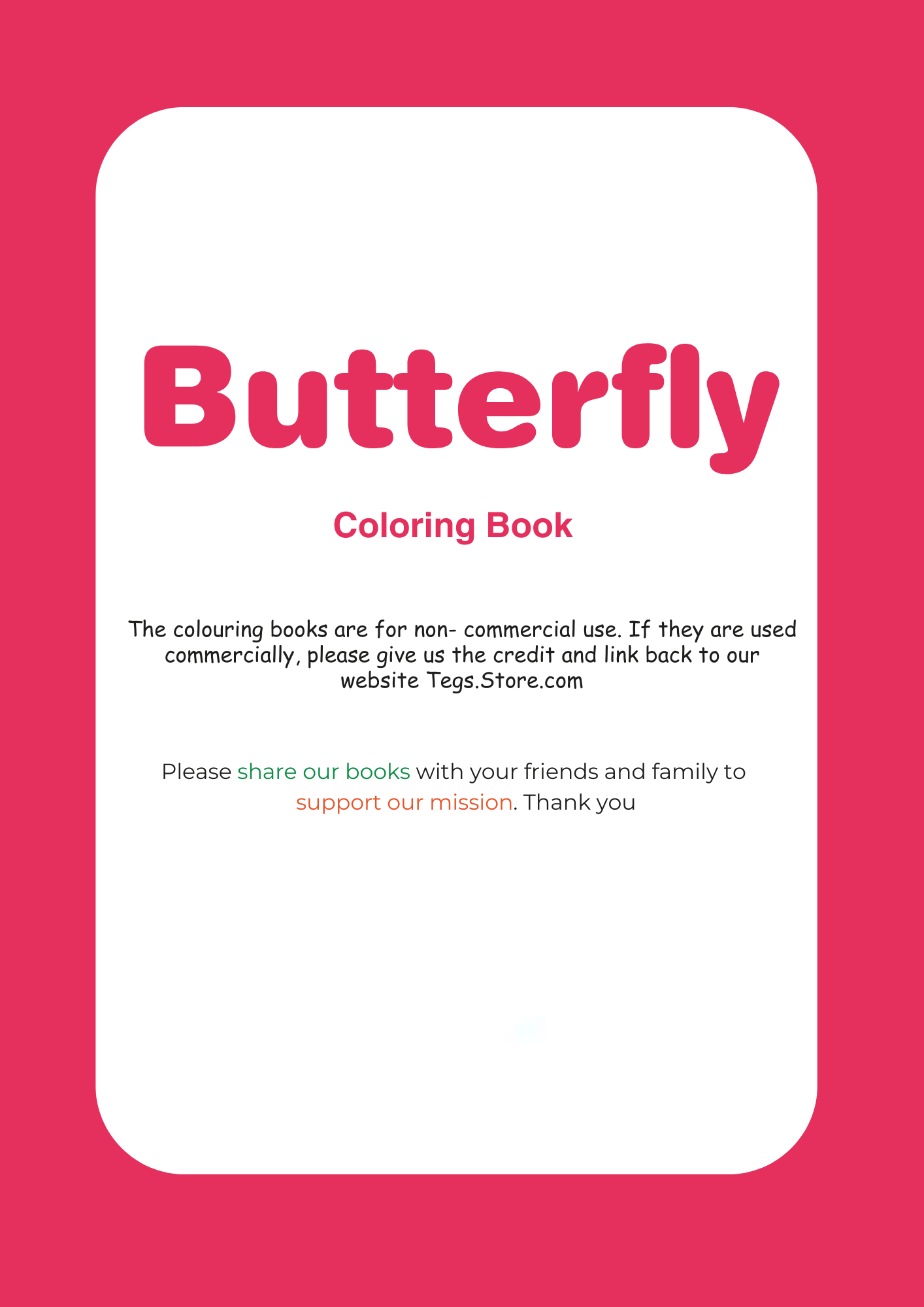 Butterfly Coloring Book - Image 5