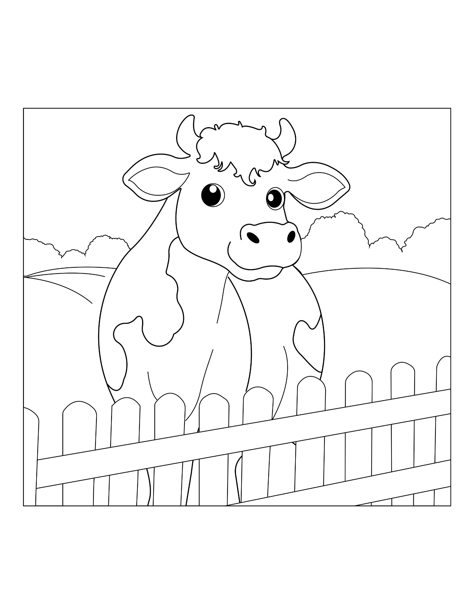 Cow Coloring Book - Image 3