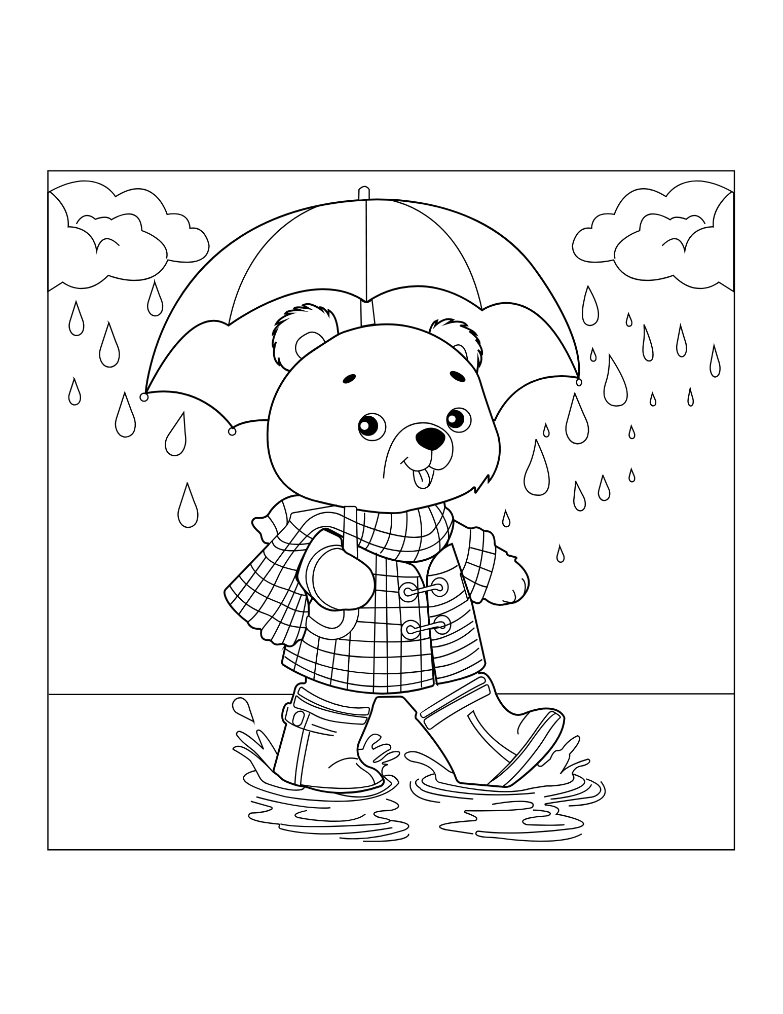 Bear Coloring Book - Image 3