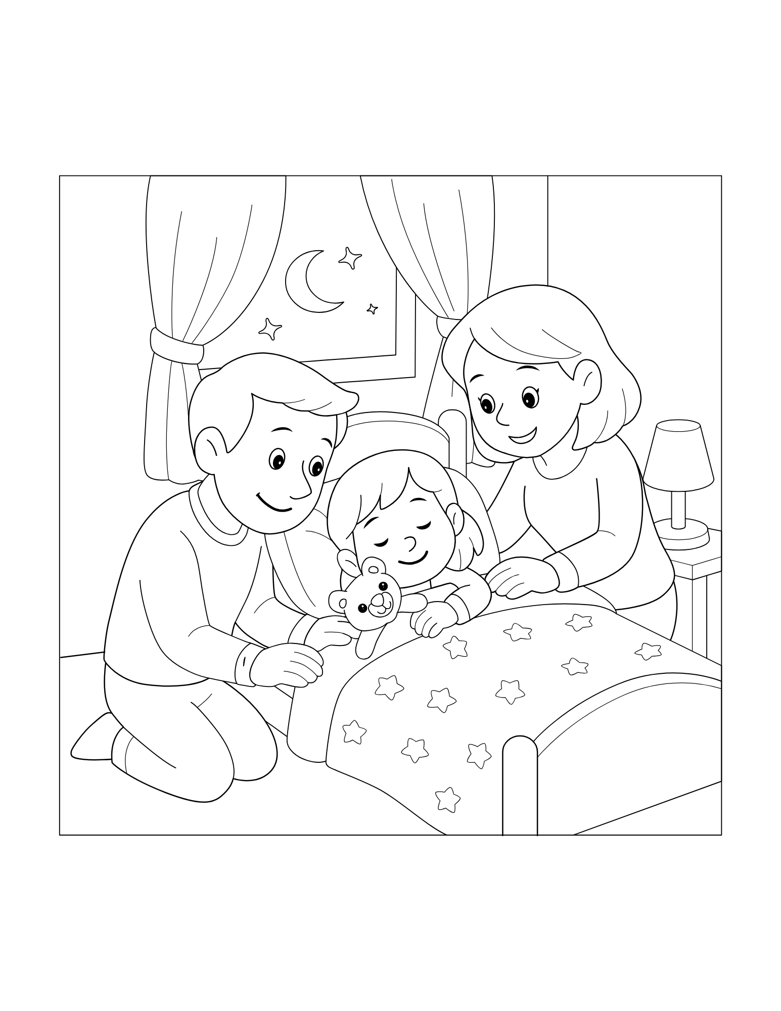 Family Coloring Book - Image 4