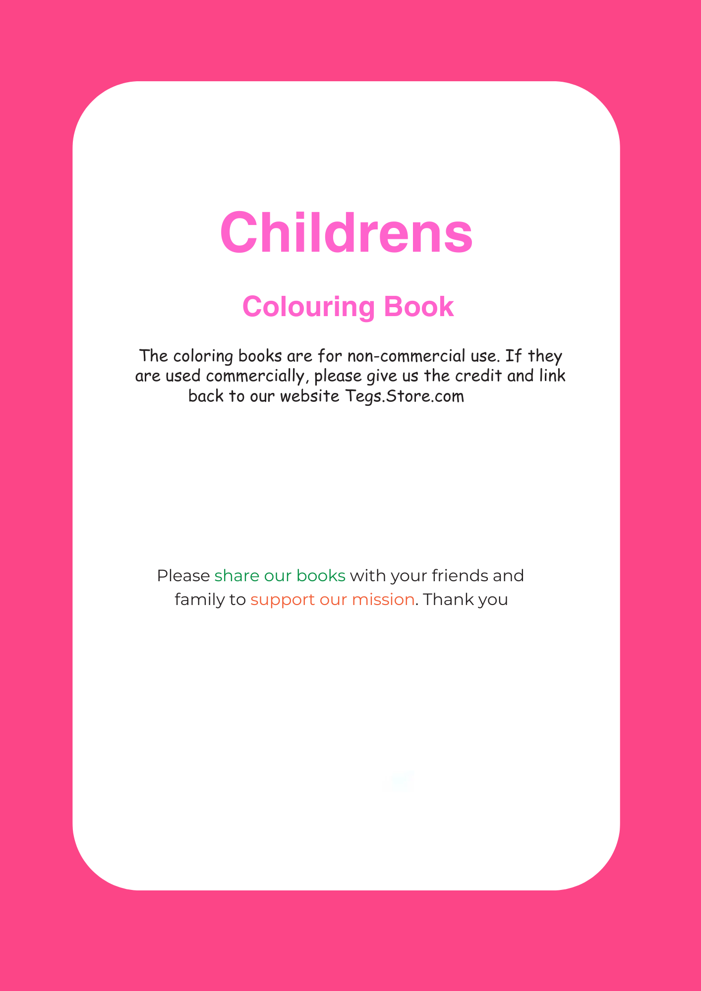 Childrens Coloring Book - Image 5