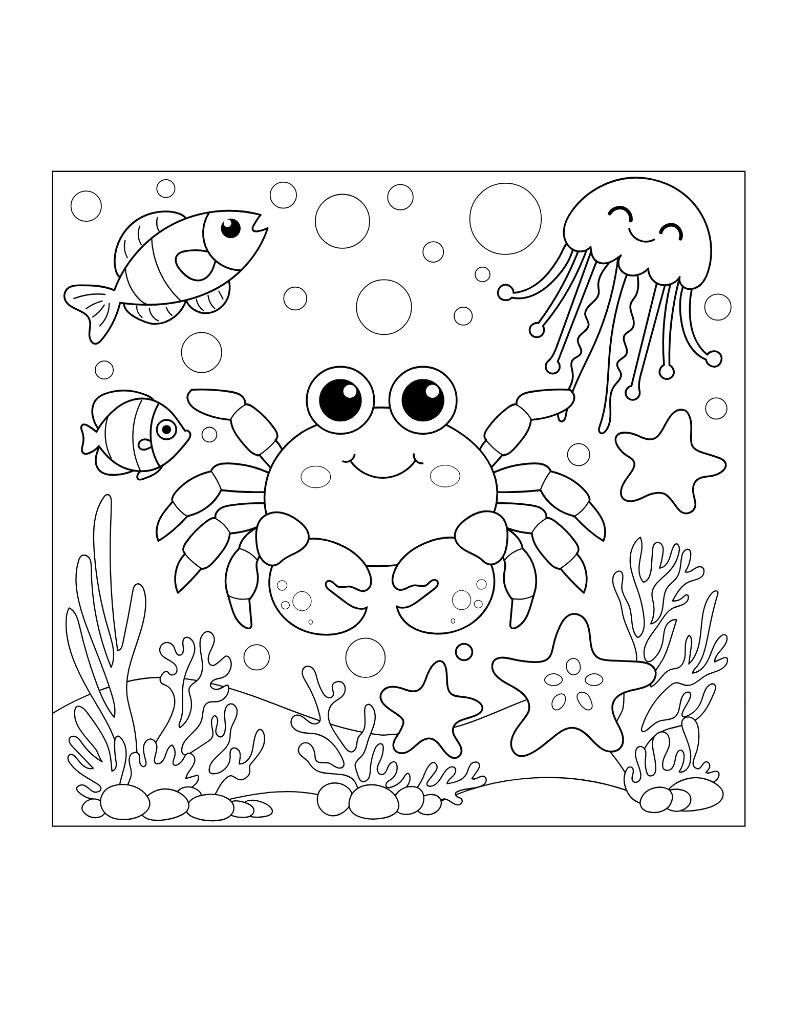 Crab Coloring Book - Image 3
