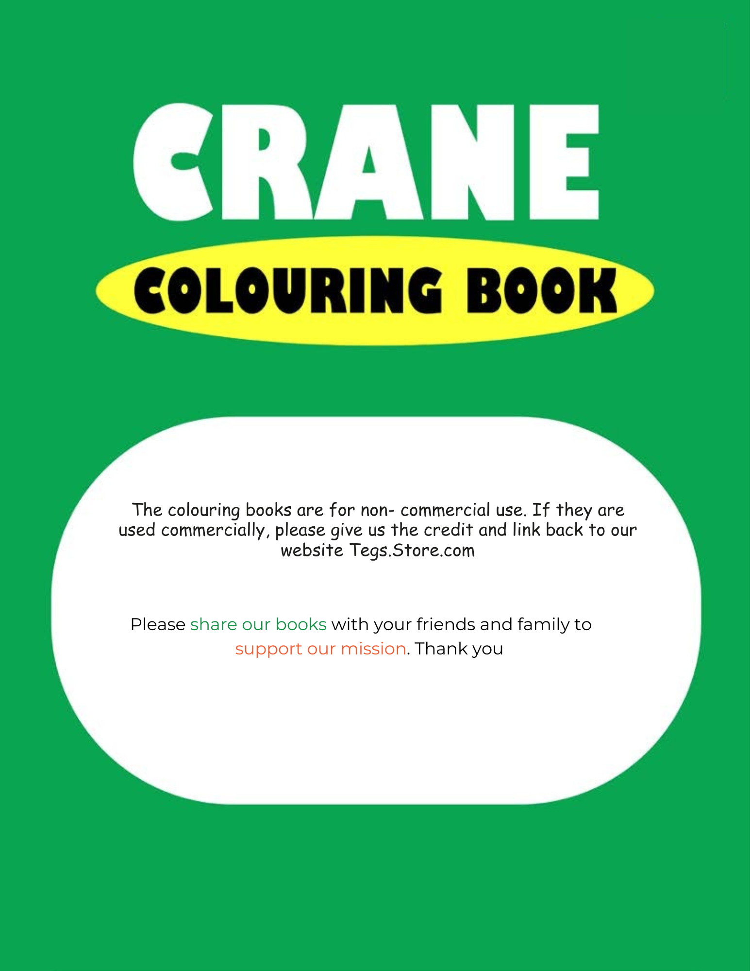 Crane Coloring Book - Image 5