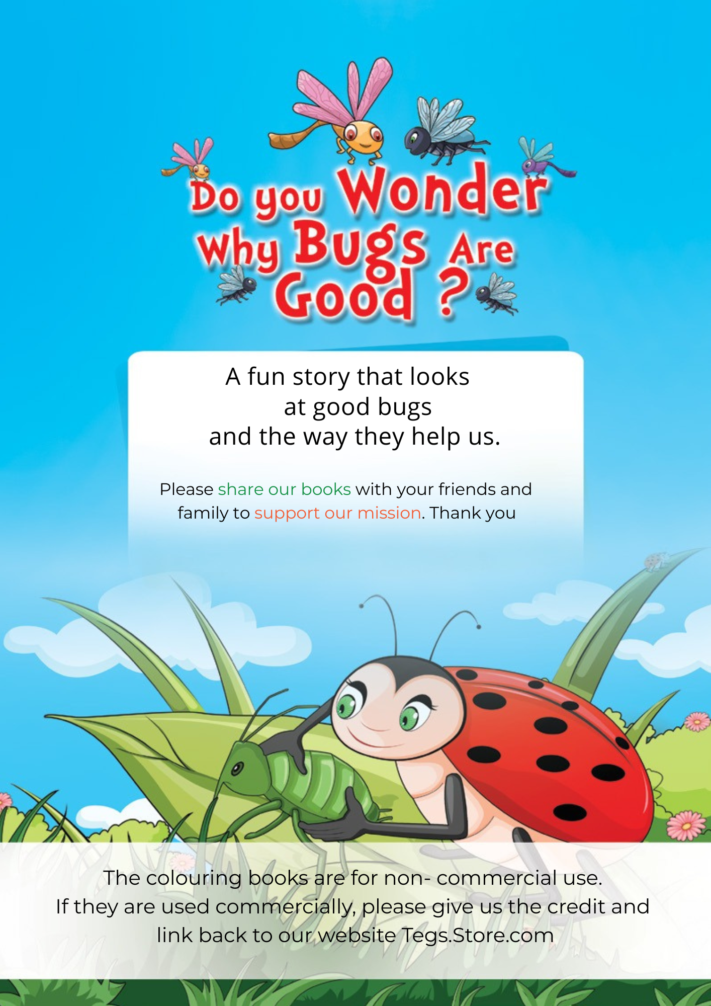 DO YOU WONDER WHY BUGS ARE GOOD Story Book - Image 5