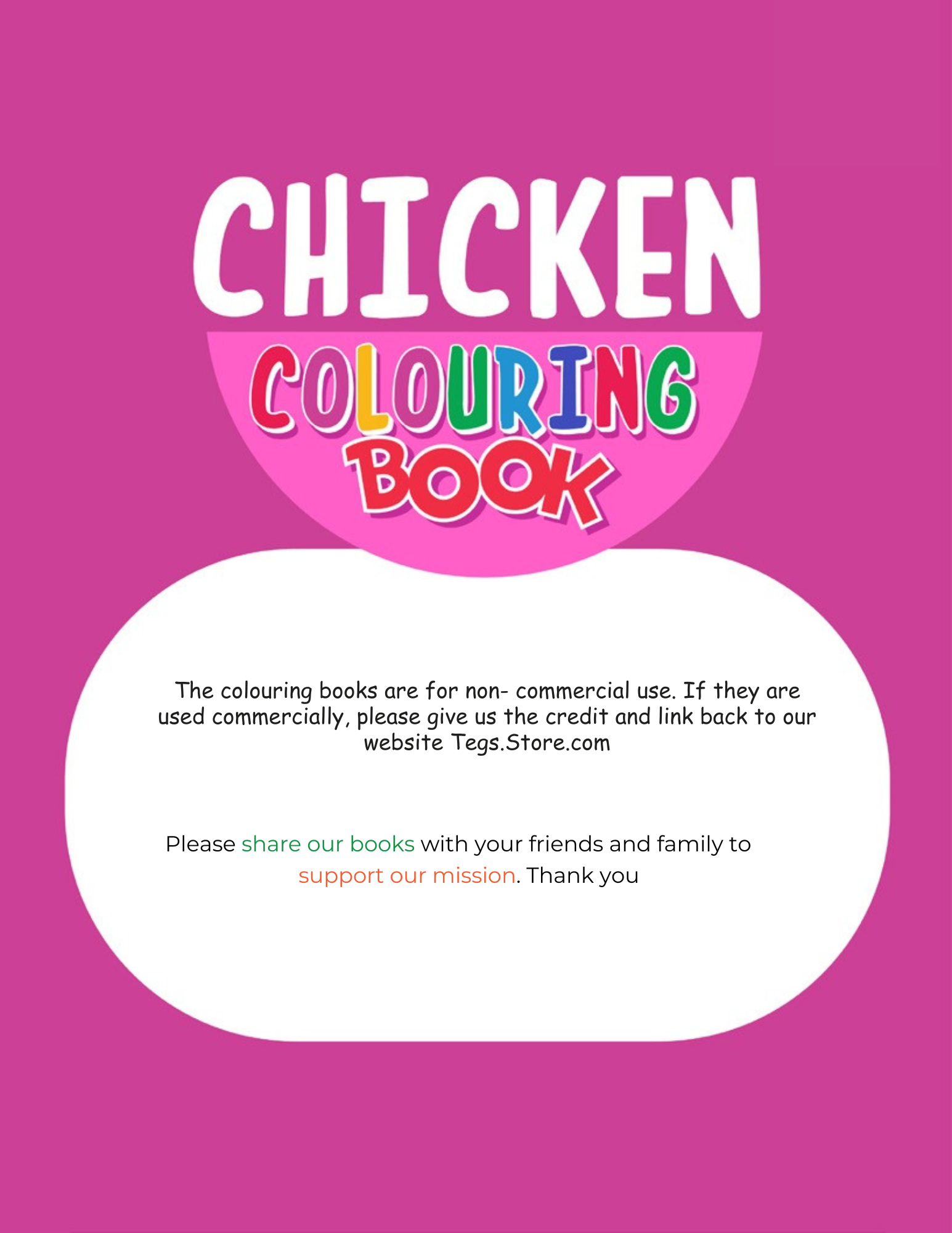 Chicken Coloring Book - Image 5