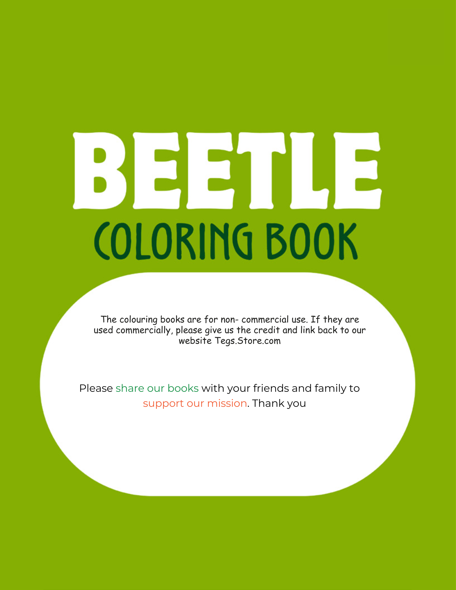Beetle Coloring Book - Image 5